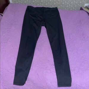Charcoal Gray High-Waisted Leggings